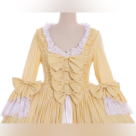 Cosplay Rococo Women's Colonial Georgian Marie Antoinette 18th Century Rococo - Picture 6 of 11